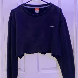 Nike cropped hoodie